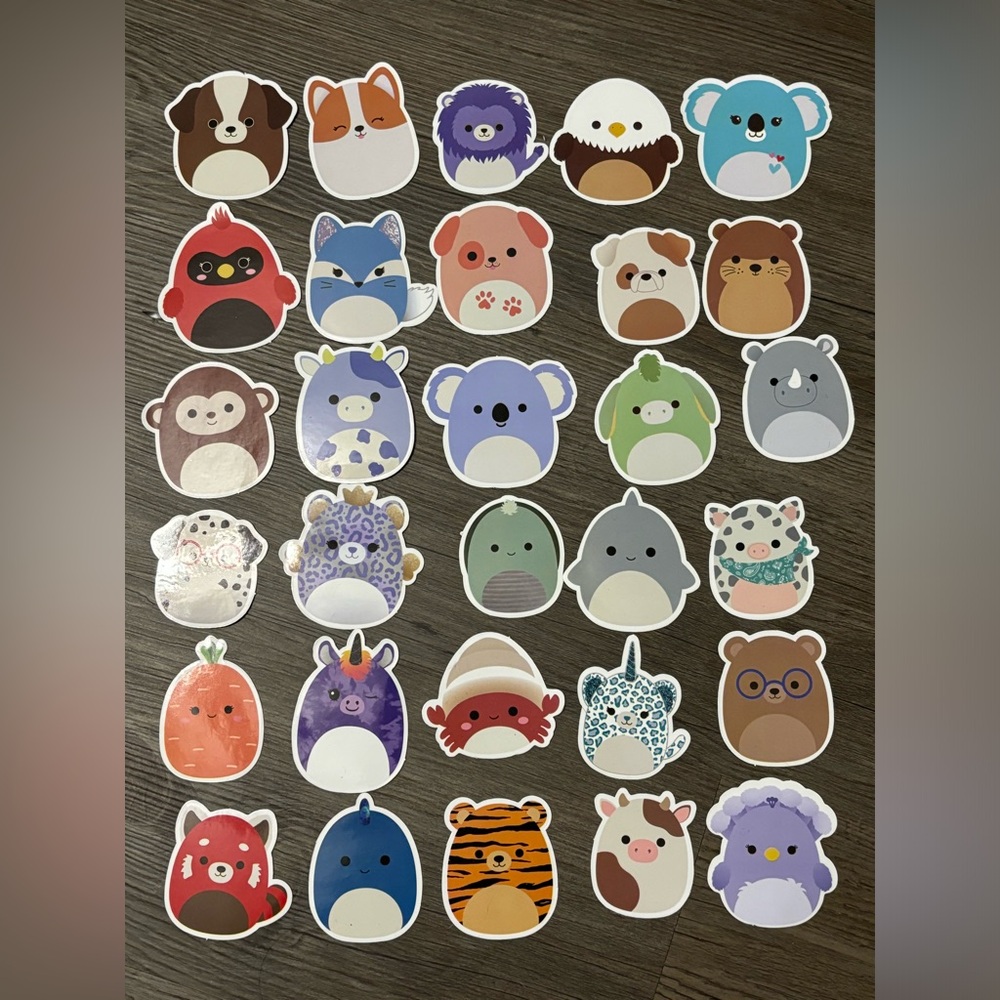 Animal Sticker Assortment - 30 Pack